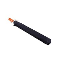 Guarda Chuva Liso Automático Grande Tecido Duplo Reforçado (Preto)