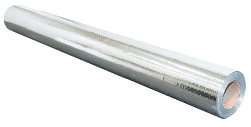 100sqft 4'x25' Radiant Barrier Solar Attic Foil Reflective Insulation Perforated
