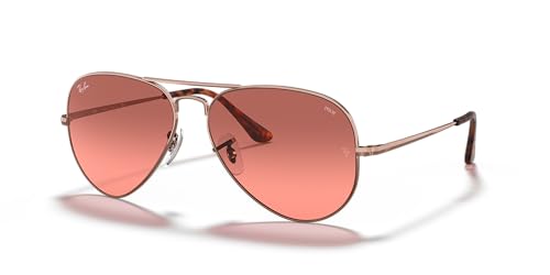 Image of Ray-Ban Unisex Polarized Pilot Sunglasses - 0RB3689