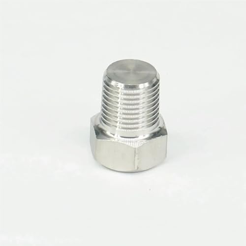 Accesorios de tubería roscada NPT con tapón terminal hexagonal avellanado 5