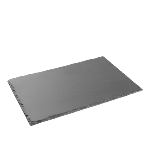 Urban Living ARDOISE COLLECTION ASSIETTE EN ARDOISE RECTANGULAIRE 30X40CM