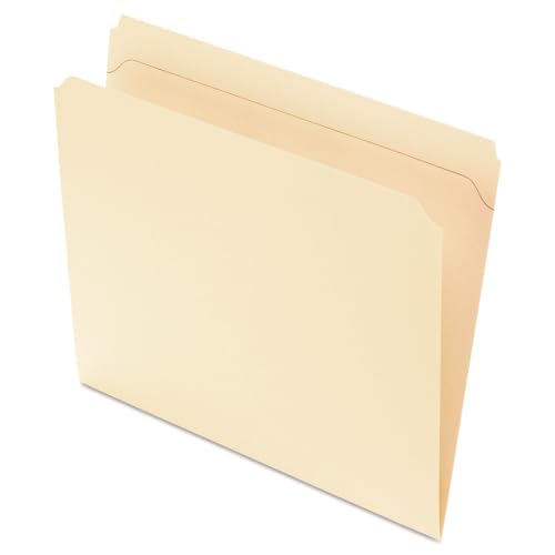 Dossiers Top Tab Pendaflex renforcé haute résistance carton manille 11 pt coupe droite letter