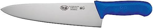 Winco 10″ Commercial-Grade Chef’s Knife with German Steel Blade, Blue