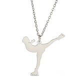Occasion : le collier de patinage sur glace est parfait pour toutes les occasions, telles que Noël, Halloween, sport, Saint-Valentin, anniversaire, fête des mères, remise de diplôme, fête, défilé de mode, tir de rue, etc.