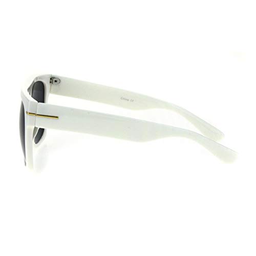 Vintage Retro Thick Plastic Flat Top Horn Rim Mob Sunglasses3