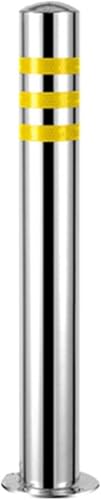 Safety Bollard Durable Stainless Steel Parking Barrier for Commercial Private Use Bollards for...