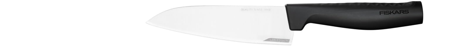 Couteau de chef Fiskars Hard Edge en acier inoxydable durable de 25,1 cm