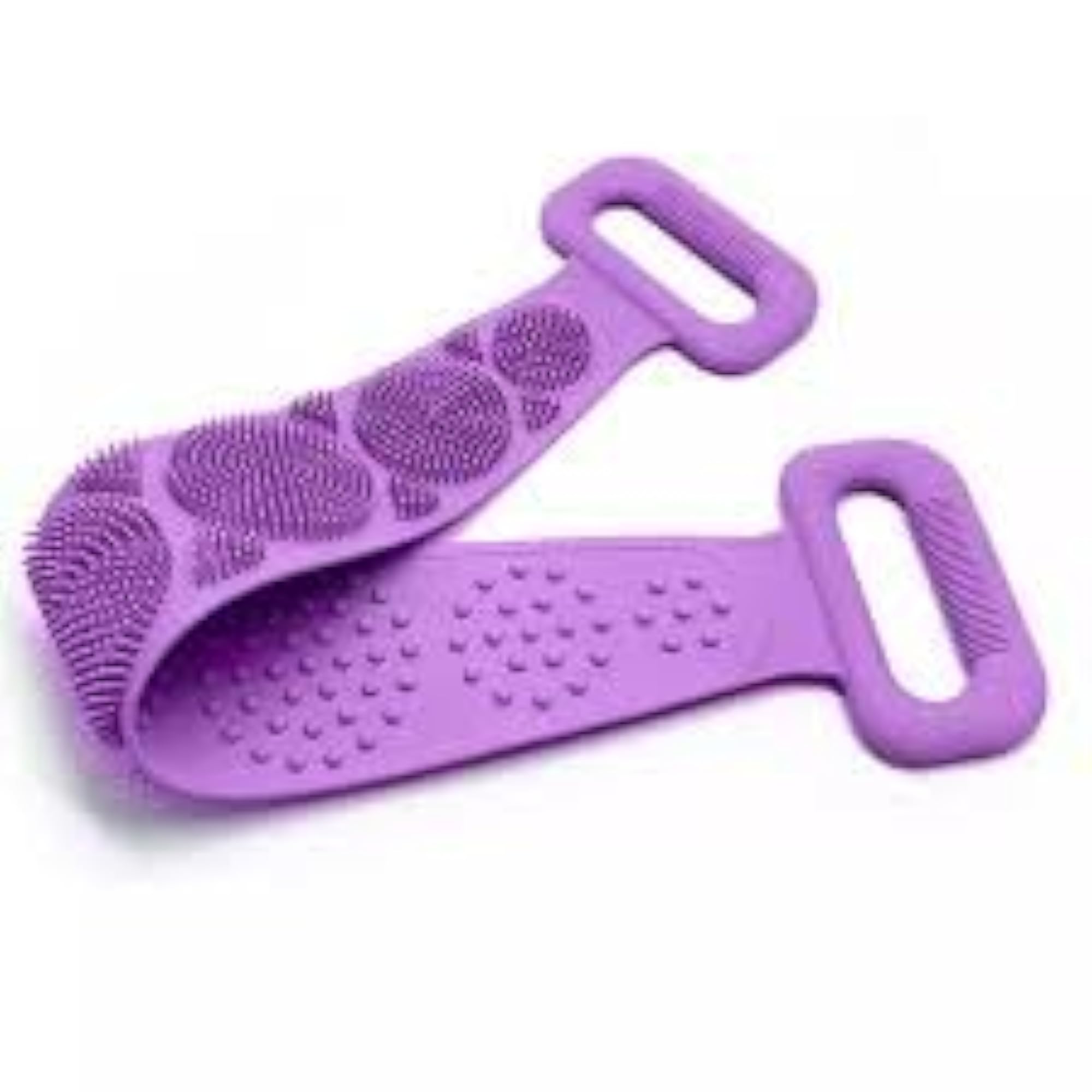 Silicone Body Scrubber for Bathing and Body Dirt Removal