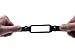 Educator Quick Snap Bungee Dog Collar, Biothane, Waterproof, Odorproof, Easy Connect and Disconnect Clasp and D Ring with Comfort Bungee Loop, Adjustable for Custom Fit, 1-Inch, Black