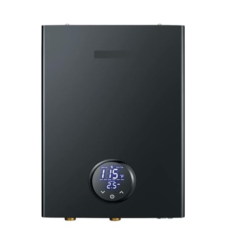 Calentador de agua eléctrico, Calentador De Agua Eléctrico Sin Tanque, Calentador De Agua Instantáneo A Pedido De 18kW, Calentador De Agua Caliente De Punto De Uso De Automodulación Para cocina y baño