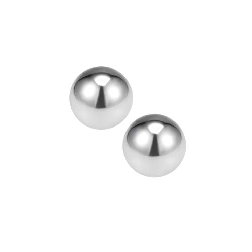 sourcing map 14mm Bearing Balls 304 Stainless Steel G100 Precision Balls 2pcs