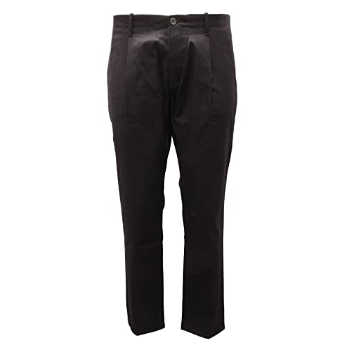 Pantalone uomo NINE:IN:THE:MORNING black pantalon noir homme élégant casual