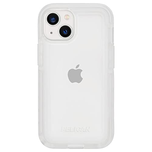 Pelican Protector Series-iPhone 13 Pro Max Case [15FT MIL-Grade Drop Protection] [Wireless Charging Compatible] Phone Case With Anti Scratch-Rugged Bumper Cover for Apple iPhone 13 Pro Max-Black