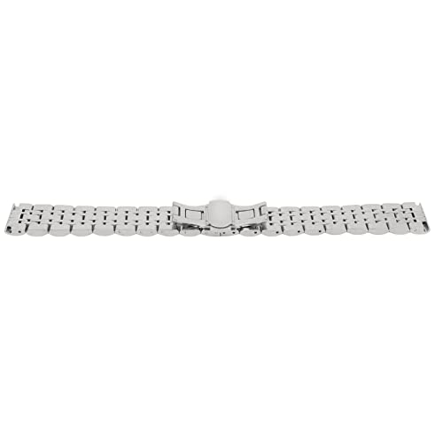 Bracelet de Remplacement de Montre Bracelet de Montre en Acier Inoxydable réglable et Flexible Lisse pour Magasin de Montres pour Dames 18 Cover