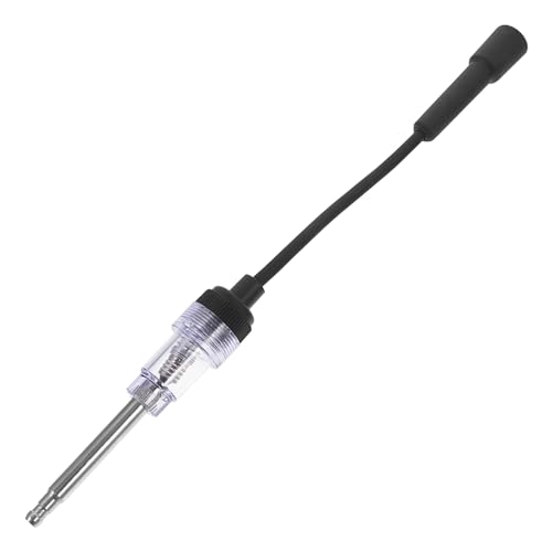 Holibanna Inline Spark Plug Tester Engine Ignition Light Detector with Spark Plug Gap Gauge for Accurate Measurement Automotive Applications