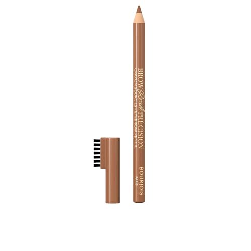Bourjois Crayon à sourcils - Brow Reveal Précision - Crayon avec brosse intégrée - Sourcils nets et bien dessinés - Application rapide et précise - Fini naturel - 02 Chataîn Clair (Lot de 2)