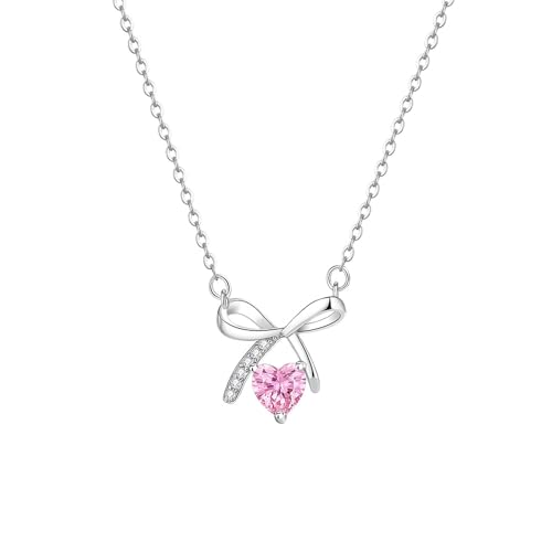 Collier cœur argent S925 tendance avec zircon pour femme moderne style luxueux