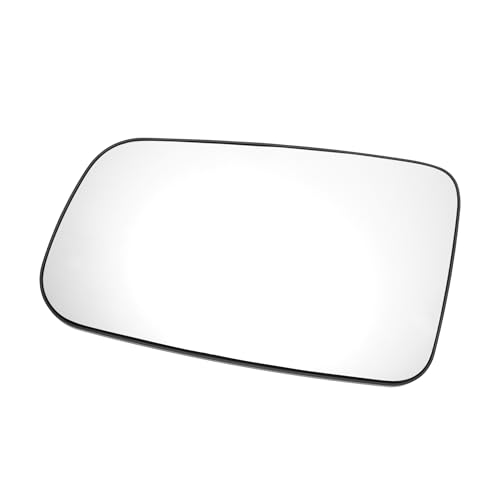 MIRROVIA Verre De Rétroviseur Latéral Gauche De Remplacement Avec Plaque De Support Non Chauffant En Verre Blanc Pour Citroen Zx 1991-1998 Remplacement de Voiture