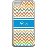Felipe Blue Chevron Name Design iPhone 5c Case