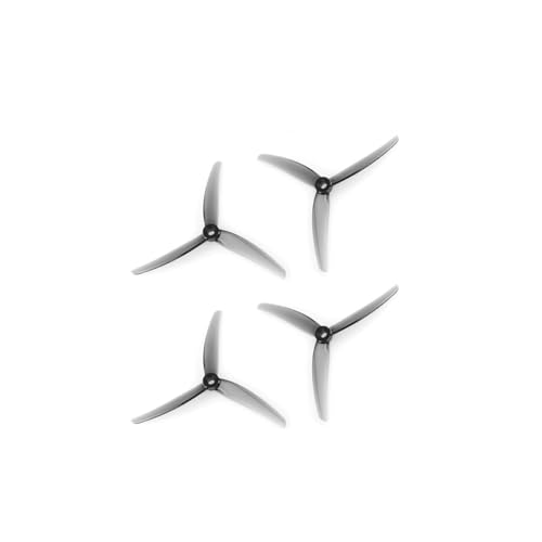 Hélices J40 Gray 5mm en polycarbonate incassable pour drone : finissez-en avec les pales brisées