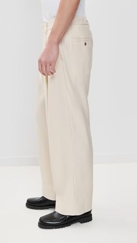 Men's Kay Pleated Linen Trousers4