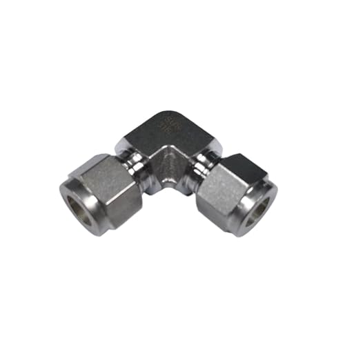 Codo de acero inoxidable 90 NPT macho a hembra de alta presión 3/4 pulg 3