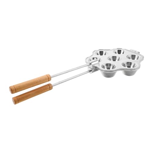 OKUMEYR 再利用可能な ベーキングツール エッグタルト型 ミニパイ型 小さな Silver