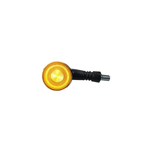 Clignotant Feux arrière moto 12V ambre à haute visibilité avec lampe ronde lumineuse