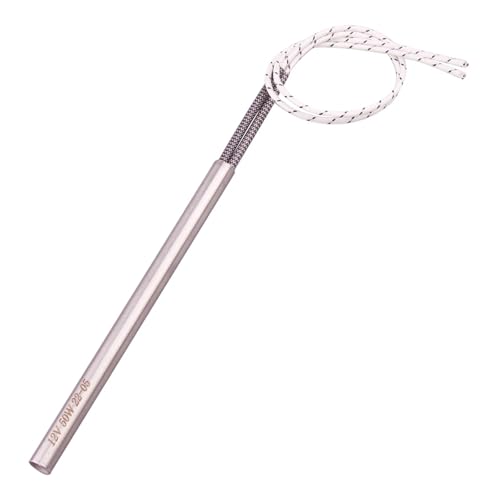 Genérico fengpeng Elemento Calefactor de Cartucho DN8 DC 12 V, Encendedor for Chimenea, Parrilla, Estufa, Calentador 1/4'' for pellets Madera, 50 W, 75 o 100(100w 10x150mm)