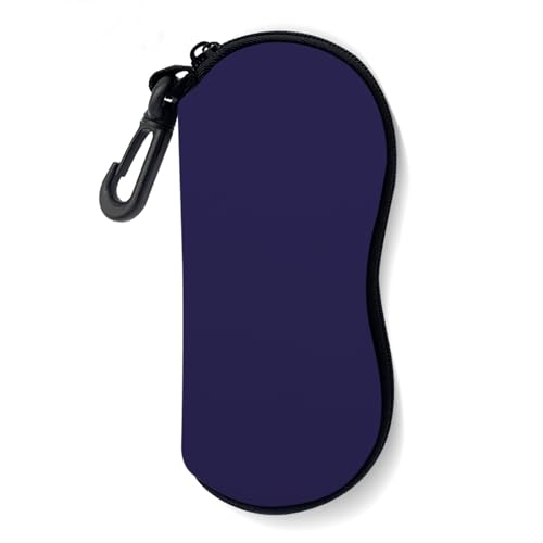 Image of Sunglasses Soft Case, Ultra Light Portable Neoprene Zipper Glasses Case for Men Women