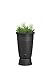 Price comparison product image Elho Green Basics Rainbarrel Plus 110LTR - Rainbarrel for Grow your own - Ø 58.4 x H 80.4 cm - Black/Living Black