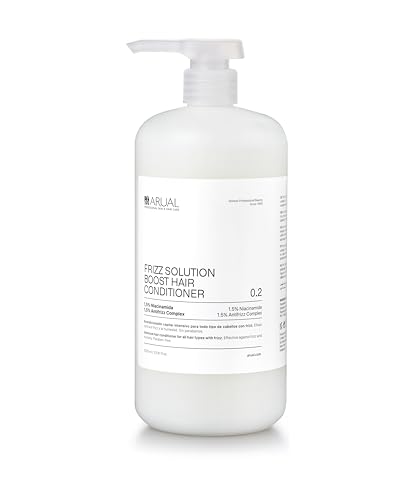 Arual Frizz Solution Bost Hair Acondicionador Anti-encrespamiento, 1000 ml
