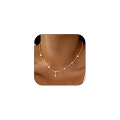 " Four leaf clover small round CZ-gold plated