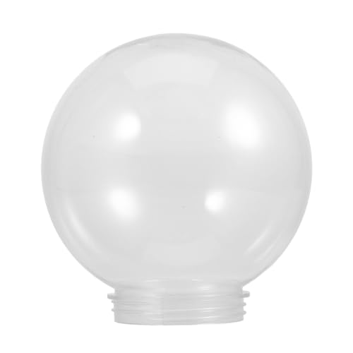 ULTECHNOVO Abat-jour Globe Transparent 15cm en Acrylique - Boule de Rechange pour Luminaire...