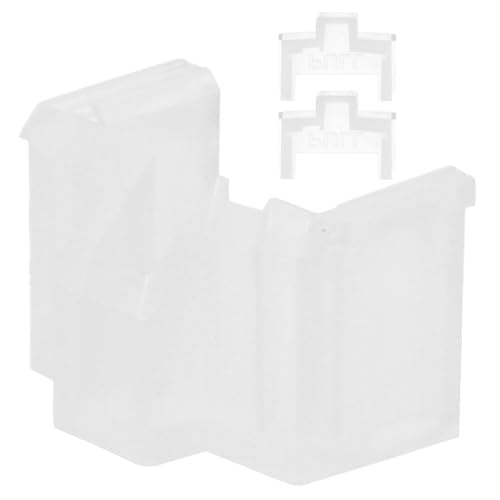 Fundas protectoras de agujas para tocadiscos de vinilo en pack de 3 piezas de plástico duradero