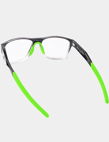 Image of 2 Pieces Replacement Nose Pads for Oakley Activate OX8173 / Activate Asian Fit OX8169F - Green + Black Asian Fit