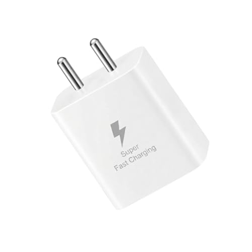 Image of 25W Fast Charger Adapter Type-C Compatible with Samsung Galaxy S26, S25, S24, S23, S22, S21(Ultra /Fe), M35, M36, M16, M06, M05, M56, A55 5G, A35 5G, A15, F15, F14(Z /S /A /M /F) Series.