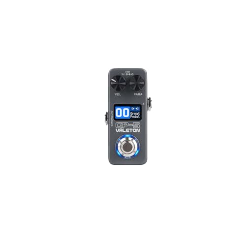 Valeton GP-5 - Superkompakter Multieffektprozessor/SnapTone & IR-Loader, 2-in/2-out USB Audio