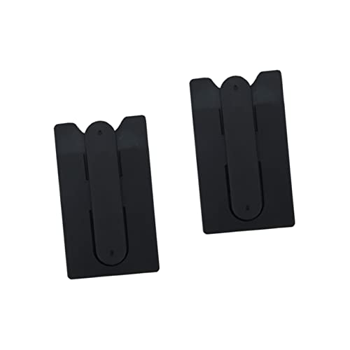 Angoily 2pcs Mobile Phone Card Case Back Sticker Multifunction Container