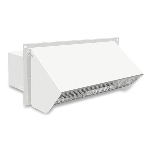Wall Vent Cap for Microwave & Range Exhaust Vent Hood, 3-1/4
