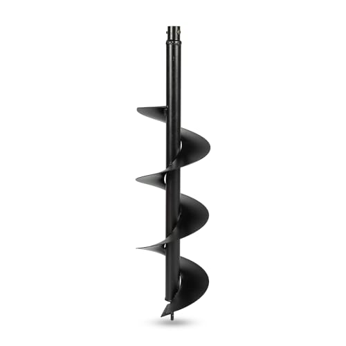 Image of Balwaan Krishi Earth Auger Drill Planter 8'' /Post Hole Digger planter /Spiral Drill planter of Auger (8 Inch Planter)|PT-8