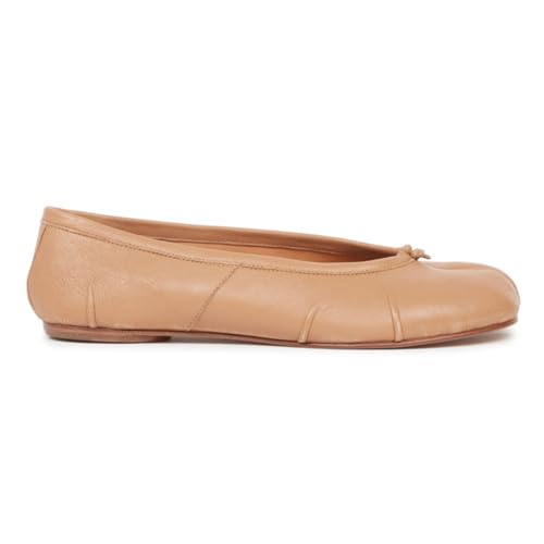 Image of VBDB Tabi Ballet Flats for Women Dressy Casual Shoes Split Toe Wide Flats Light Weight Japanese Shoes