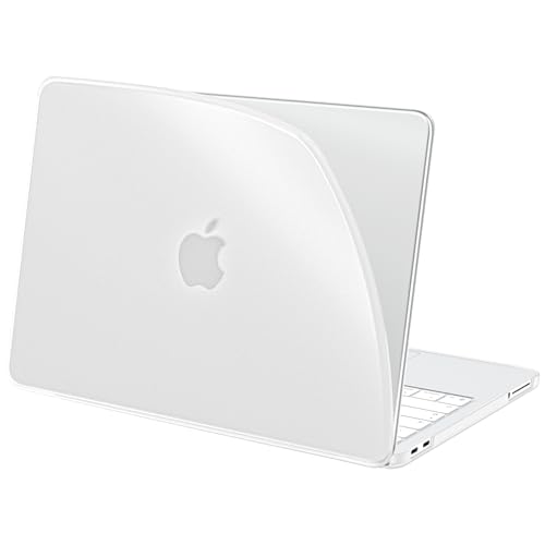 Coque MacBook Neo 13 A3404 BlueSwan en polypropylène blanc mat