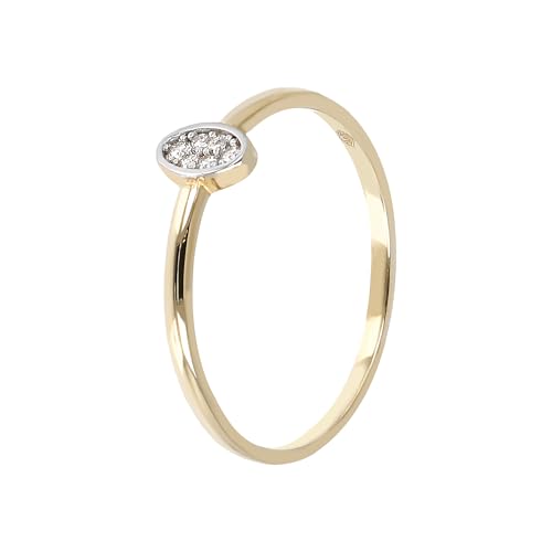 Bague femme or avec pierres MILOR sublimez votre style au quotidien
