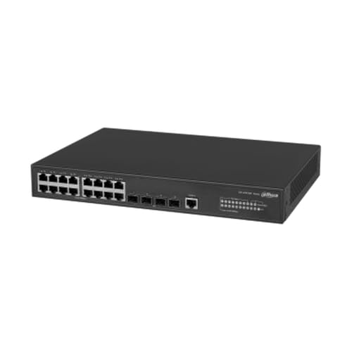 Switch Dahua MX-Opt-IO1 commutateur métallique haute durabilité noir mat