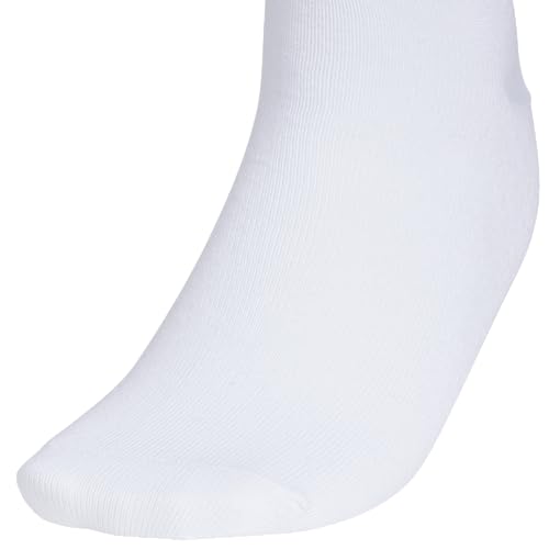 Image of adidas Luxe High Quarter Fashion Sock 3-Pairs | 3-Pack, Logo or Striped, Targeted Cushioning, Arch Support, Breathable Moisture-Wicking, All-Day Comfort