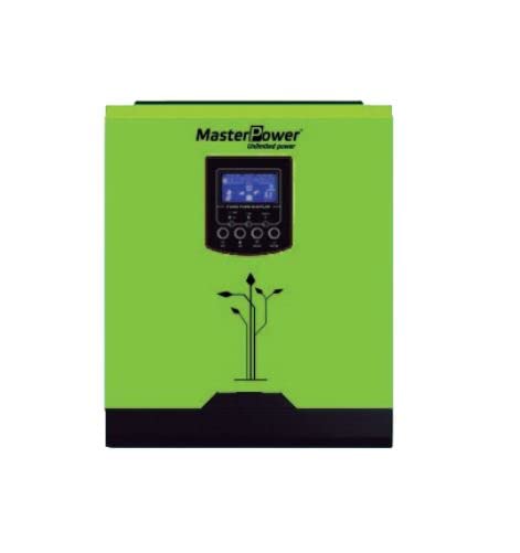 Master U-Power Inversor Cargador Hibrido UP 3000W 24V PWM 50Ah 1200W en Paneles