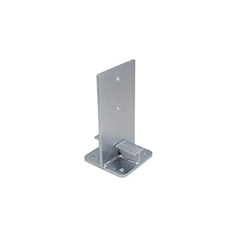 Heavy Duty Galvanised Concealed Post Support Base Bracket Shoe 140mm Cover