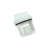 compatibile for siemens bosch wm1095/1065 pompa di drenaggio uscita di scarico tappo di tenuta filtro tamburo lavatrice parti di copertura(size:white water tank)