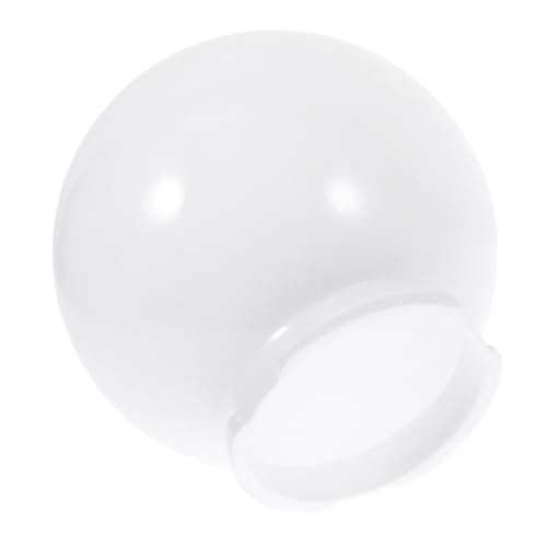 Alipis Abat-jour Globe En Acrylique Lait Blanc 250 Mm De Diamètre, Abat-jour De Lampadaire Pour Extérieur, Protection D'éclairage Mural Pour Terrasse Et...